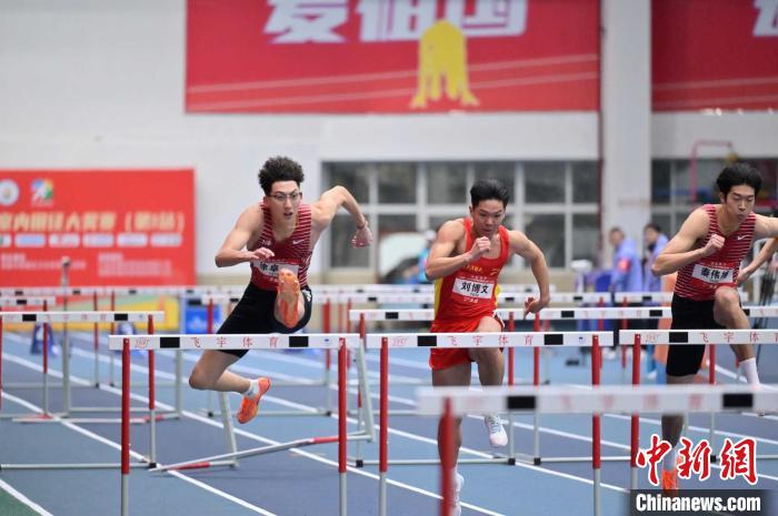 成都室内60米栏决赛诞生‘